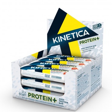 Kinetica Protein Plus Chocolate Orange Bar 60g x 12